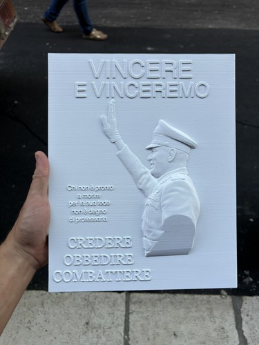 Busto benito mussolini - busto,