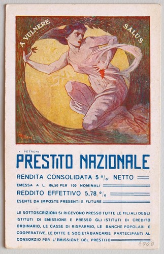 Italia 1910s scarc propaganda - italia,