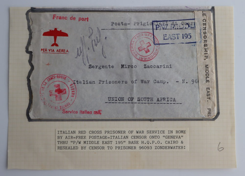 Wwii italia croce - wwii, rossa