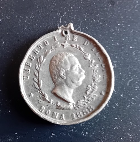 Medaglia umberto d italia - umberto, d'italia