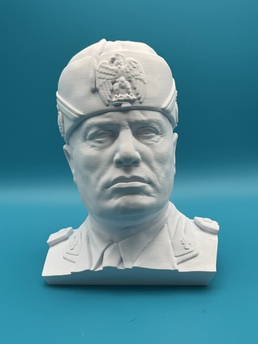 Busto benito mussolini war - 3d,