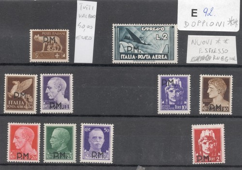 Italia 1943 posta - posta, militare