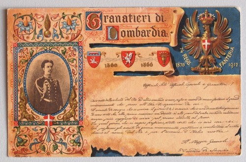 Italia 1912 reggimento - -, 74.