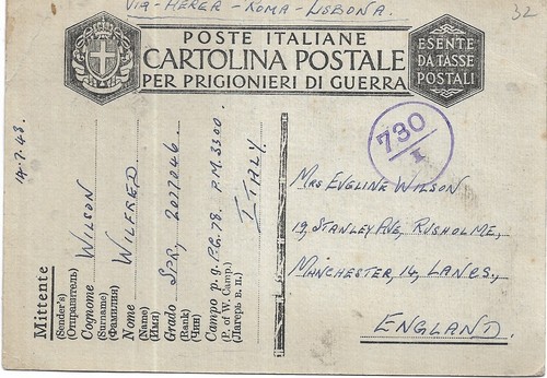 1943 italia prigioniero - prigioniero, di