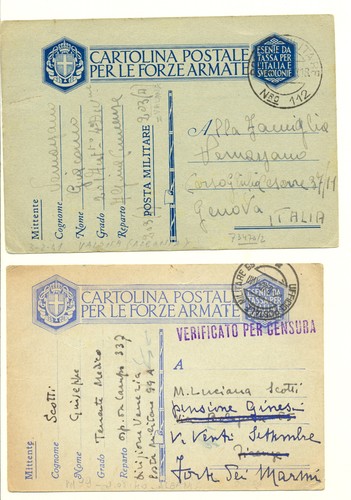Italia 1940 ps card - italia, 1940/41